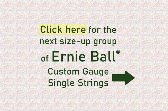 Custom Gauge Singles from .017 to .020w